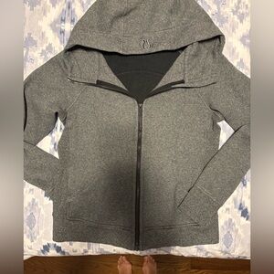 Lululemon Gray Zip-Up Hoodie